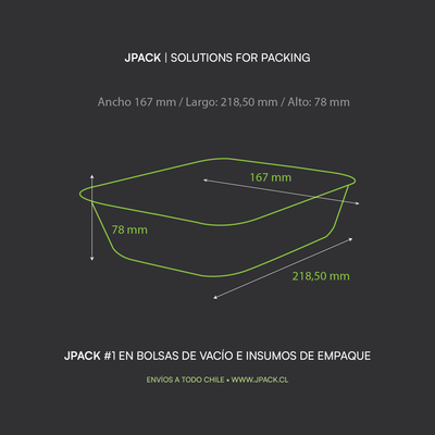 Pack Bandejas MH 78 PP/PE